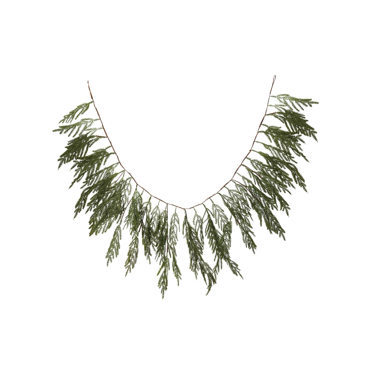 Creative Co-op Faux Cryptomeria Garland – 72"