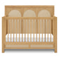 Namesake Eloise 4-in-1 Convertible Crib - Honey and Performance Sand Eco-Weave