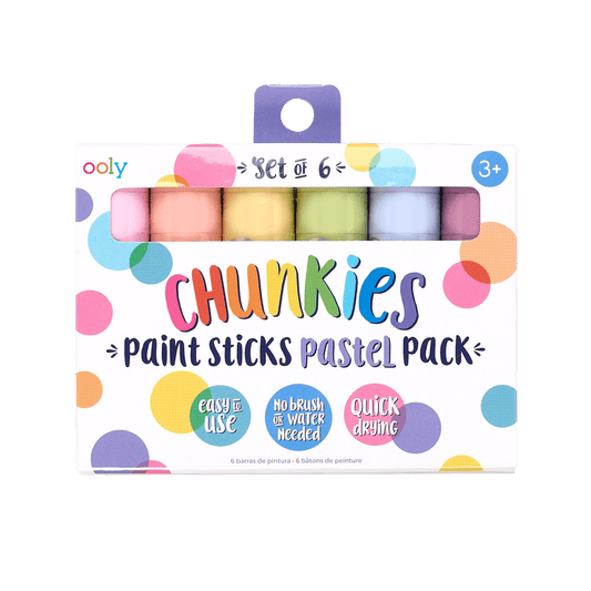 OOLY Chunkies Paint Sticks Pastel - Set of 6