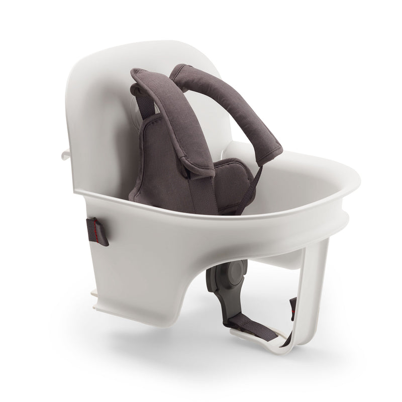 Bugaboo Giraffe High Chair Complete - Neutral Wood / White seat and harness