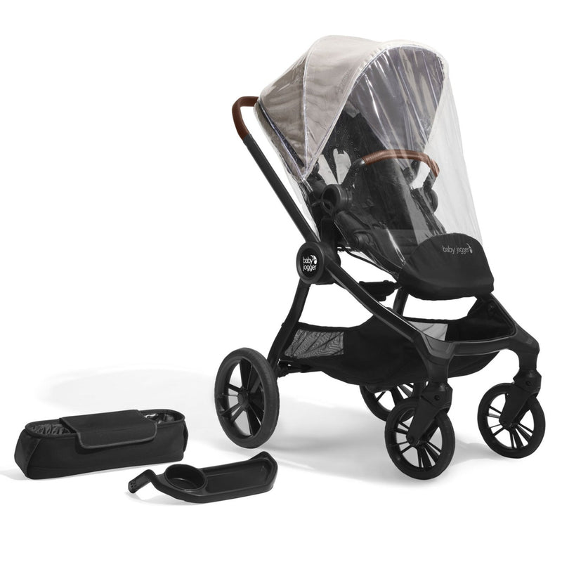 Baby Jogger City Sights Stroller Bundle - Frosted Ivory
