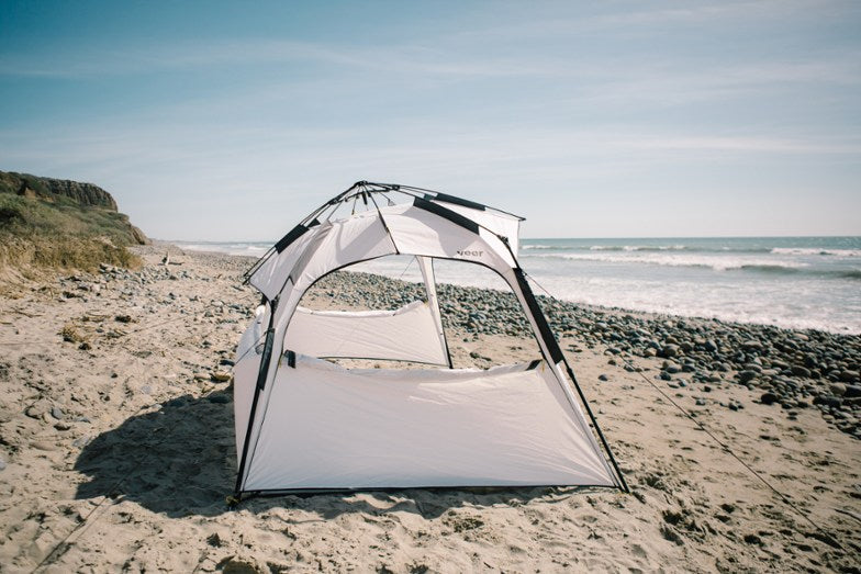 Veer Family Basecamp Tent on a Beach - White