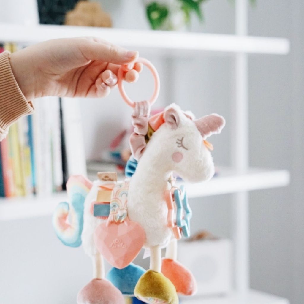 Itzy Ritzy Link & Love Teething Activity Toy - Unicorn