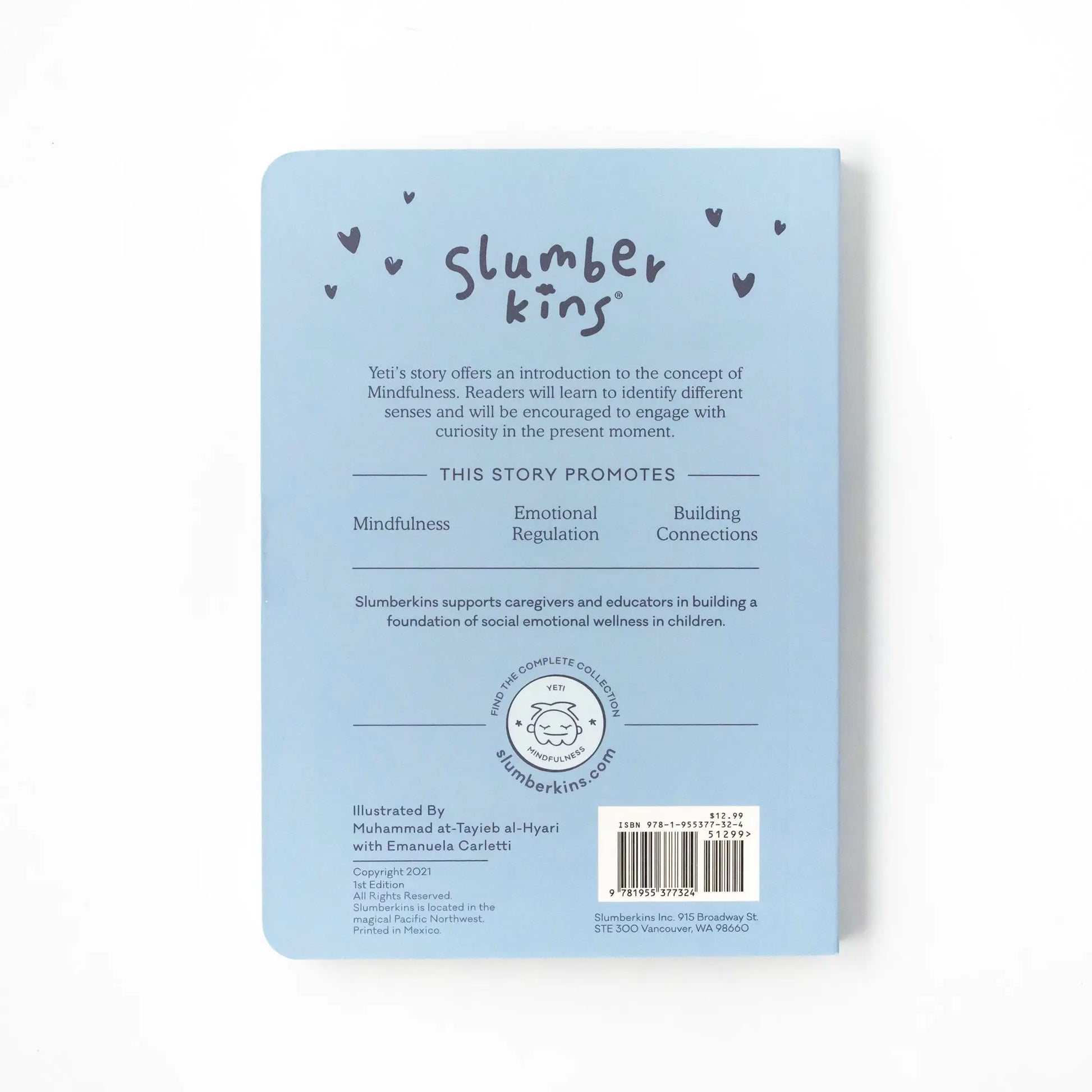 Slumberkins Yeti Snuggler - Alpine / Grey book