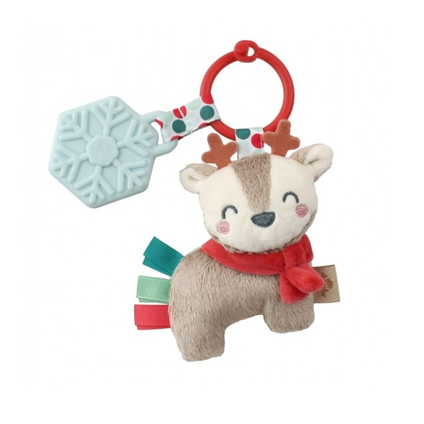 Itzy Ritzy Holiday Itzy Pal Infant Toy - Jolly the Reindeer