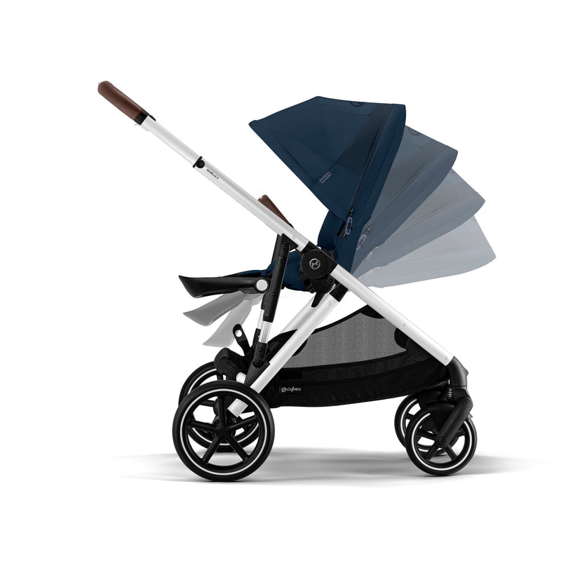 cybex gazelle lava grey Cybex Gazelle S Stroller Moon Black/Silver Frame