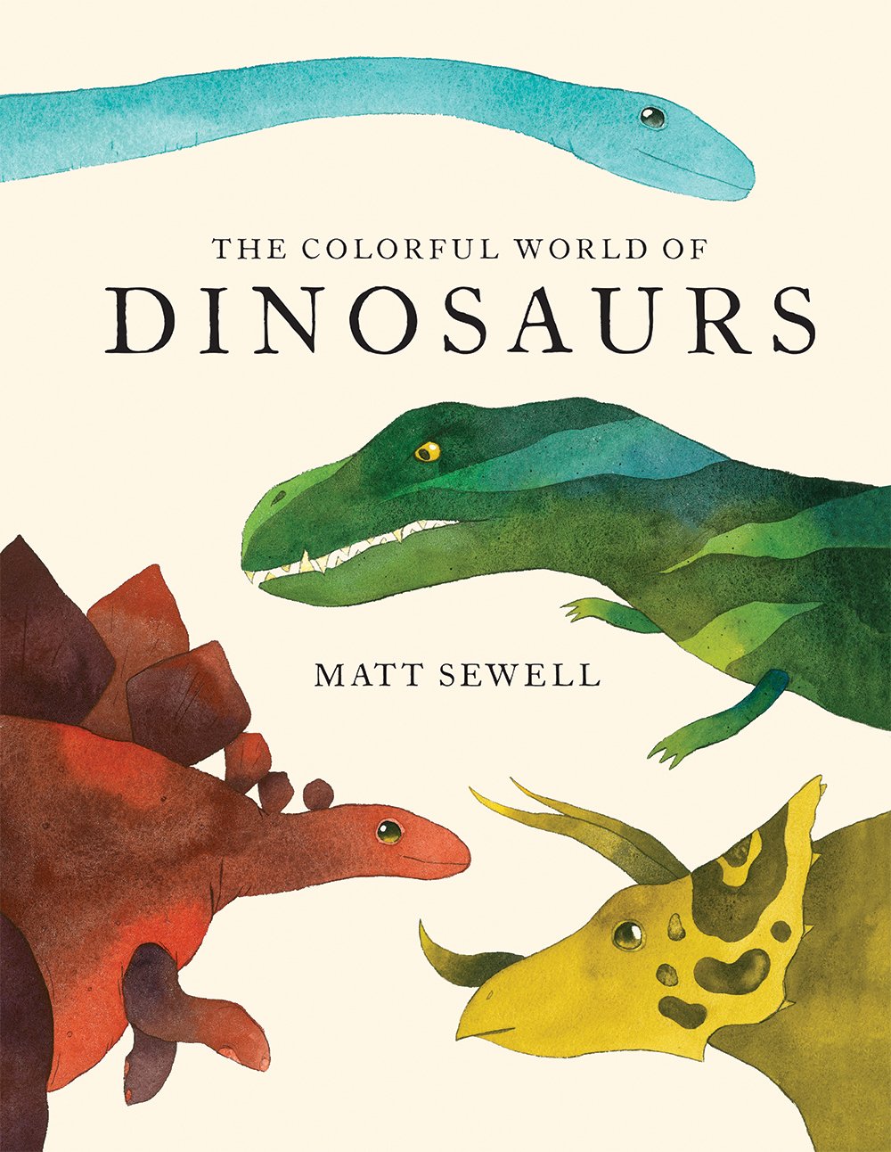 Chronicle Books The Colorful World of Dinosaurs Book