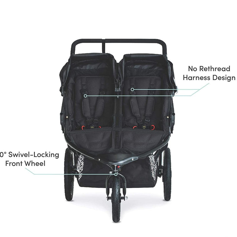 bob revolution stroller how to fold BOB Revoultion Flex Duallie 3.0 Double Jogging Stroller