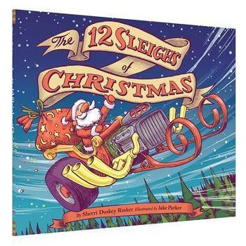 Chronicle Books 12 Sleighs of Christmas Book