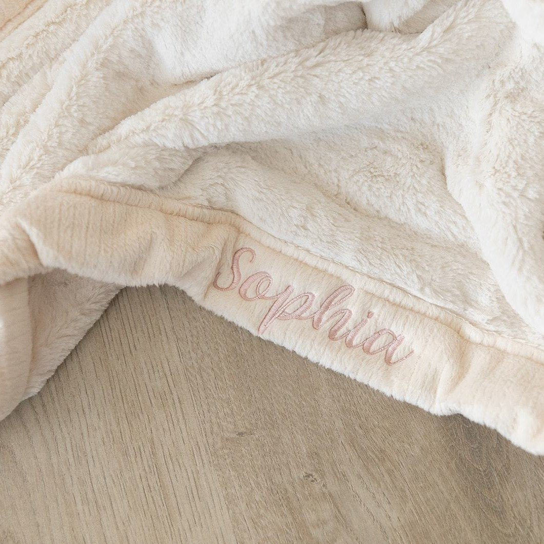 Saranoni Toddler Lush Blanket - Natural