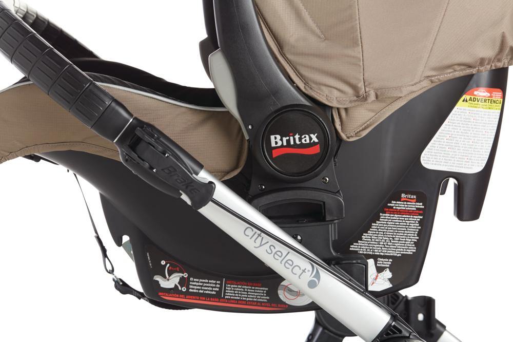 Baby Jogger Car Seat Adapter - City Select 2 - Britax on Stroller
