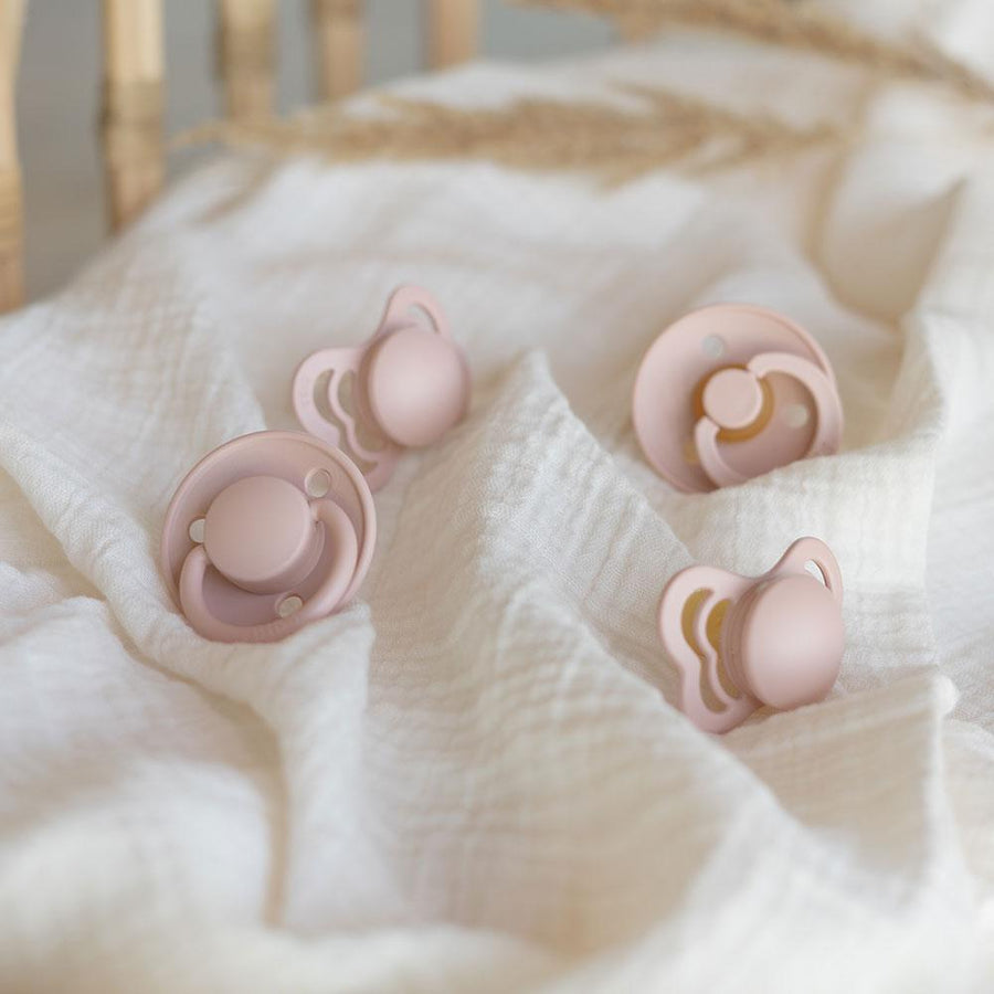BIBS Try-It Collection Pacifier Set - Blush