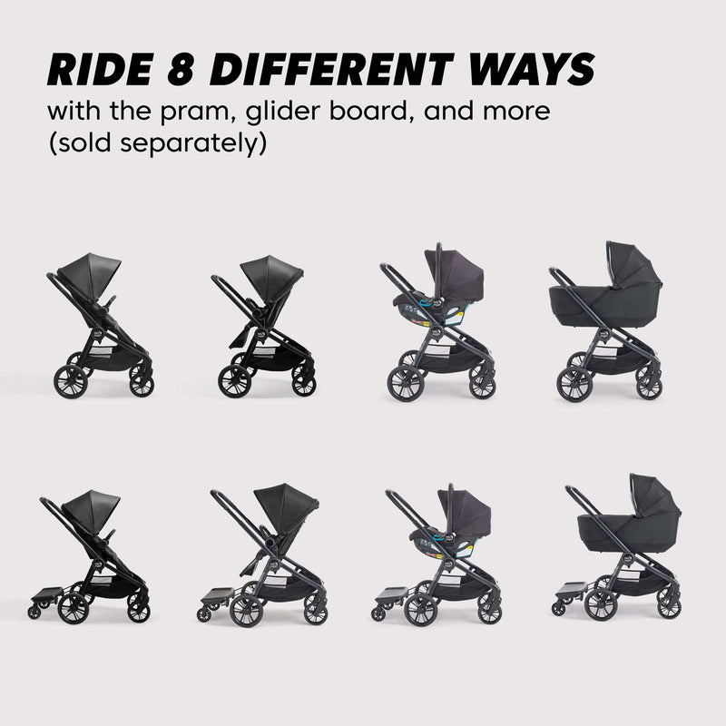 Baby Jogger City Sights Stroller 8 Modes