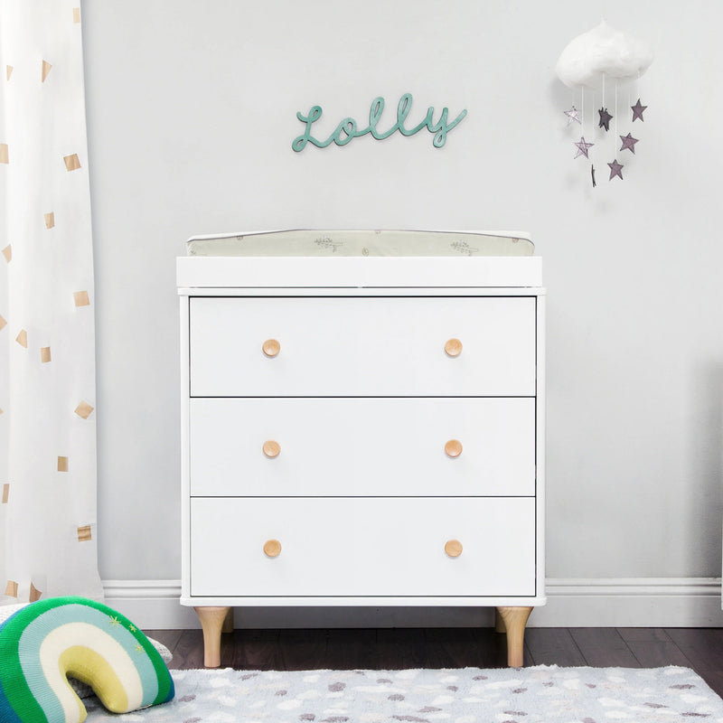 Babyletto Lolly 3-Drawer Changer Dresser | The Baby Cubby Babyletto Lolly 3-Drawer Changer Dresser | The Baby Cubby