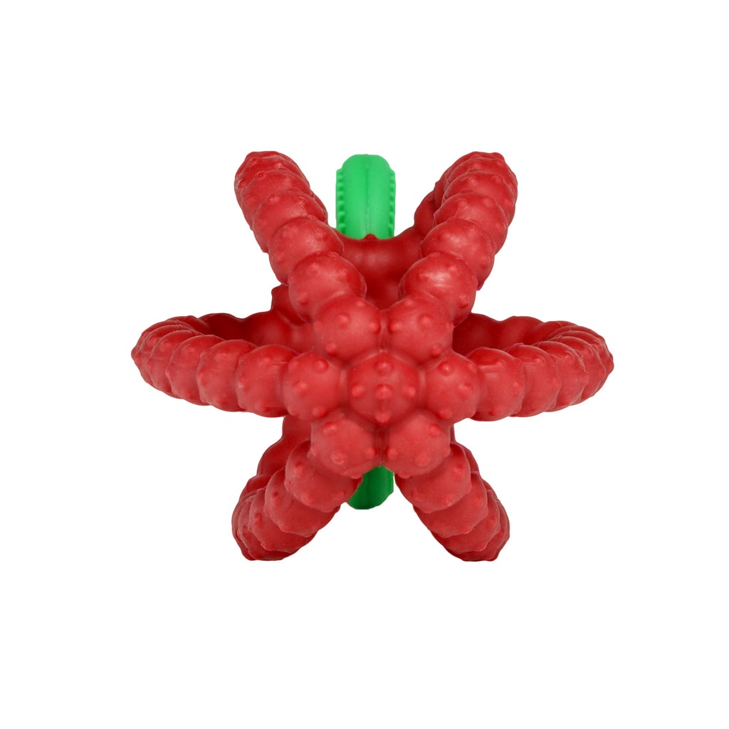 RaZbaby RaZberry Bites Teething Toy - Red