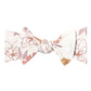Copper Pearl Knit Headband Bow - Ferra