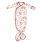 Copper Pearl Newborn Knotted Gown - Ferra