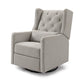 DaVinci Everly Recliner and Swivel Glider - Performance Grey Eco-Weave