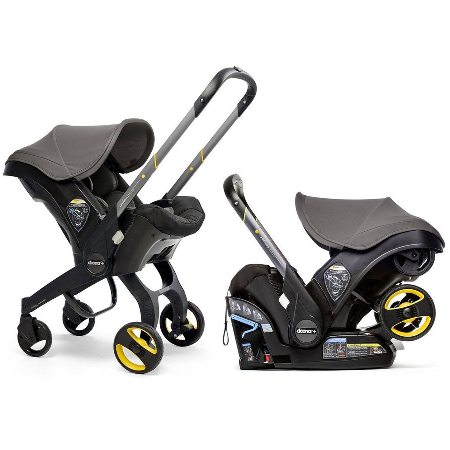 Doona Infant Car Seat and Stroller - Greyhound