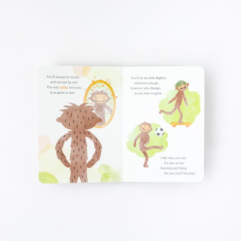 Slumberkins Bigfoot Snuggler - Maple / Brown book