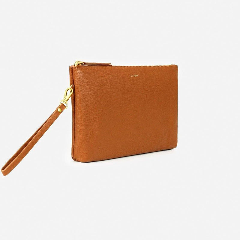 Fawn Design Changing Clutch - Brown