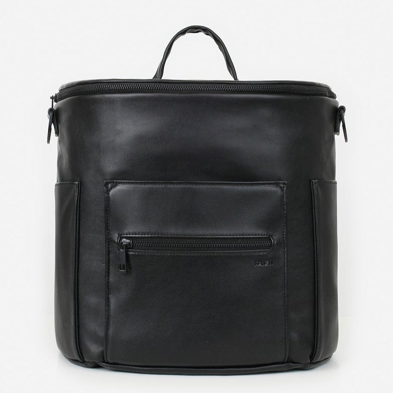 Fawn Design Original Diaper Bag - Black with Black Hardware