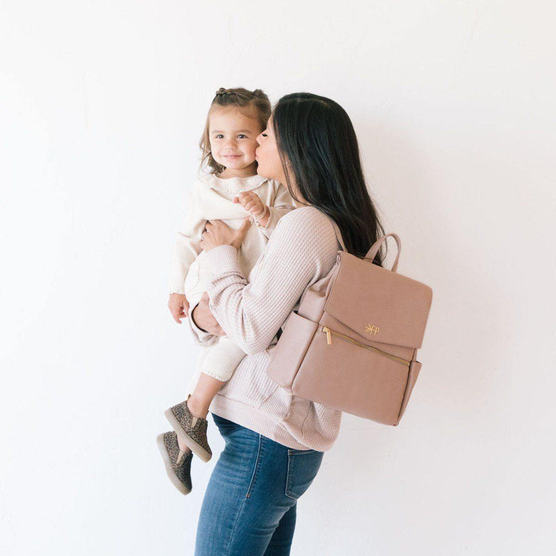 Woman with Child and Freshly Picked Mini Classic Bag II - Fig