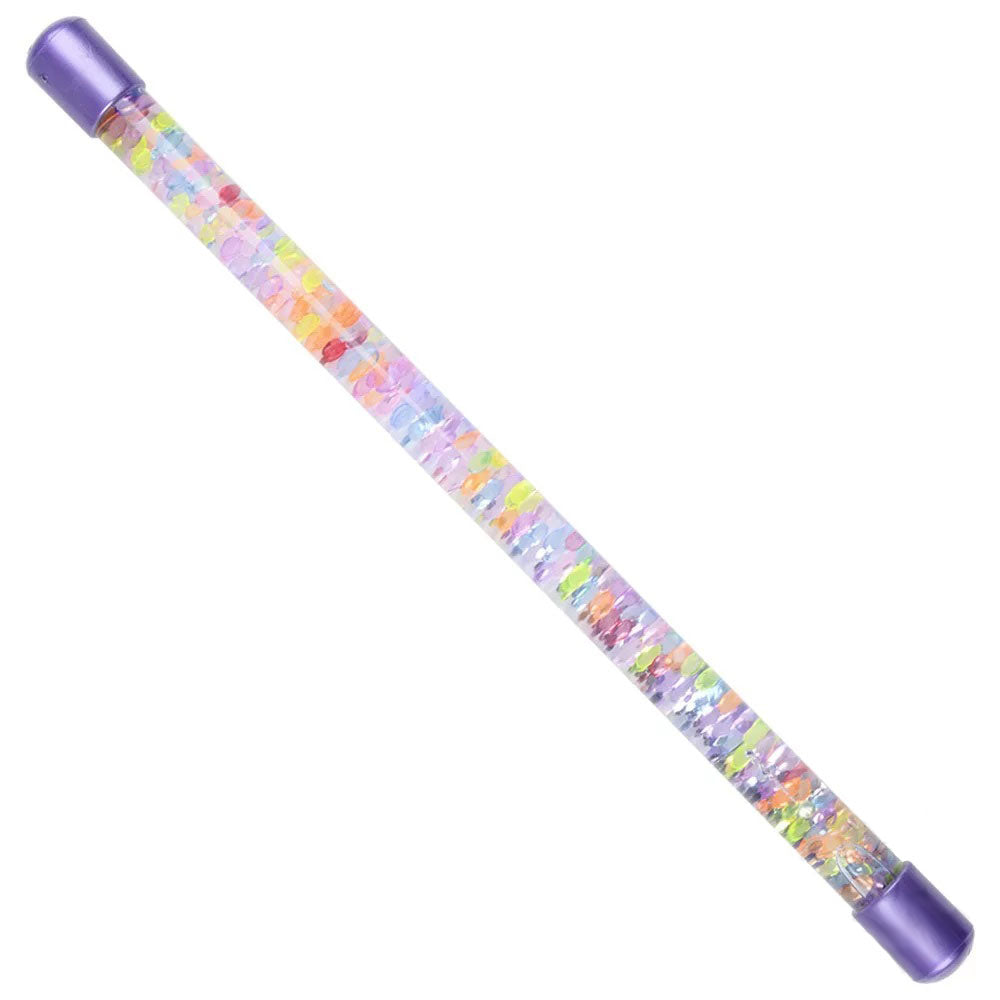 Toysmith Glitter Water Baton - Clear / Purple Tips