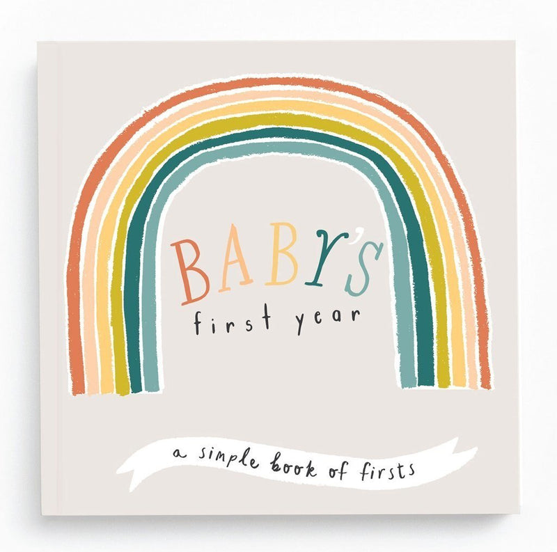 Lucy Darling Baby's First Year Memory Book - Little Rainbow
