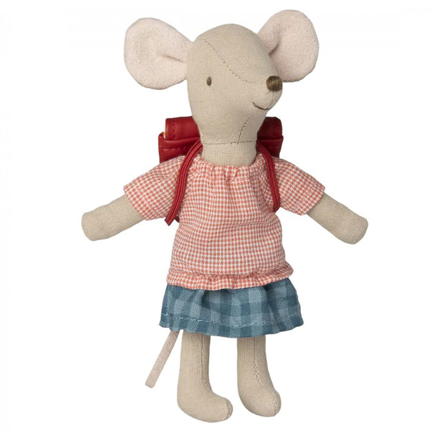 Maileg Big Sister Tricycle Mouse with Bag