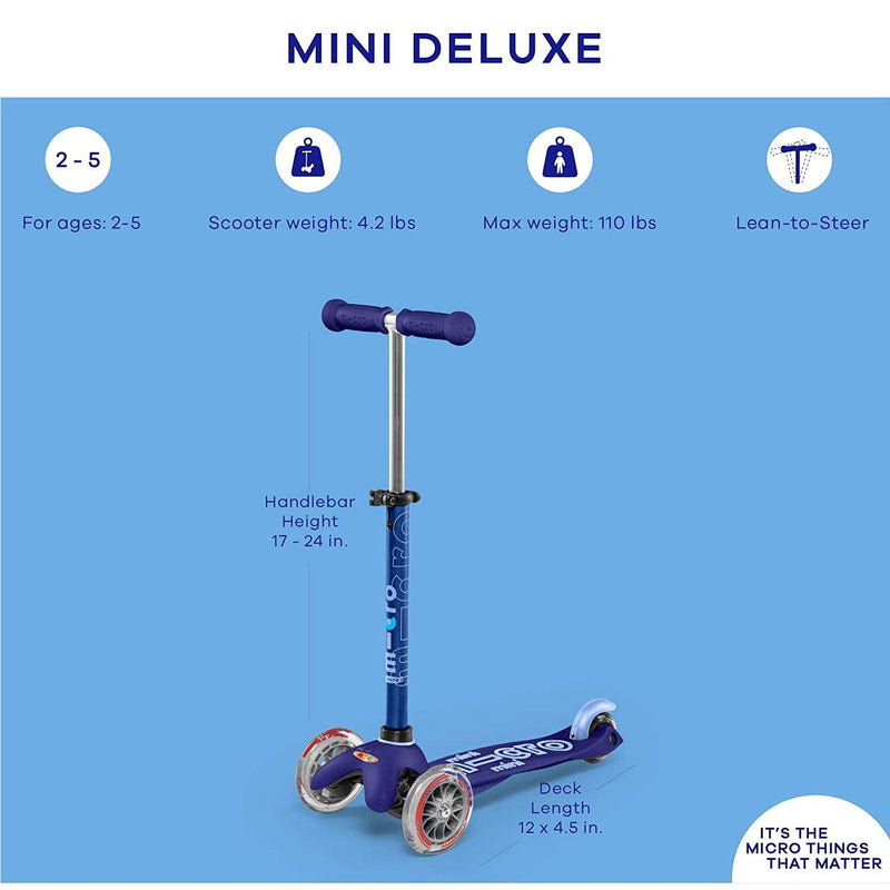 Micro Kickboard Mini Deluxe - Blue