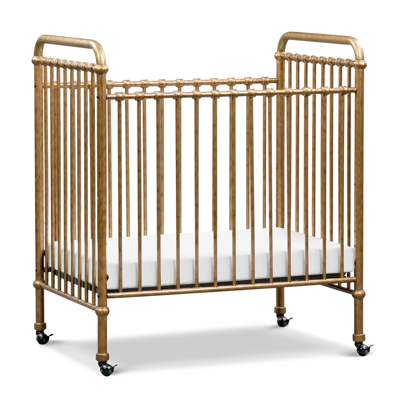 Namesake Abigail 3-in-1 Convertible Mini Crib - Vintage Gold