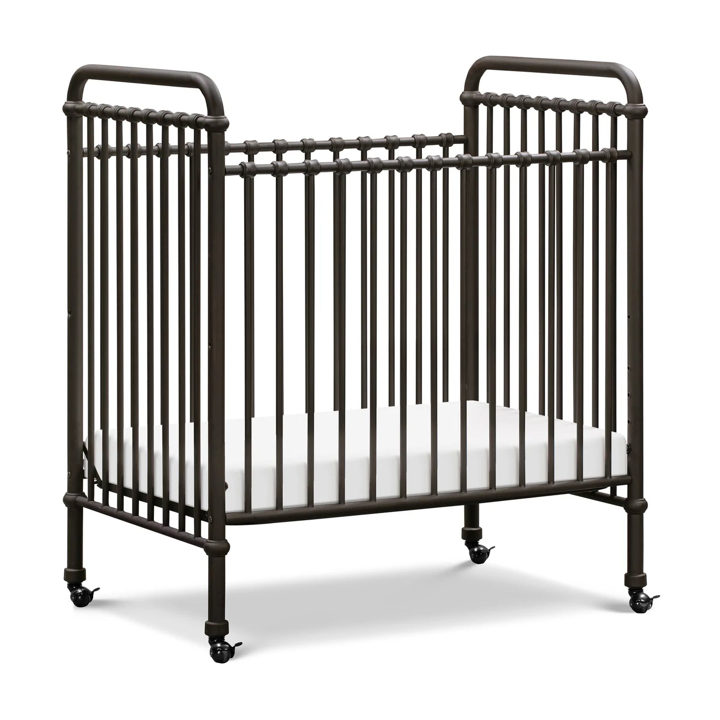 Namesake Abigail 3-in-1 Convertible Mini Crib - Vintage Iron