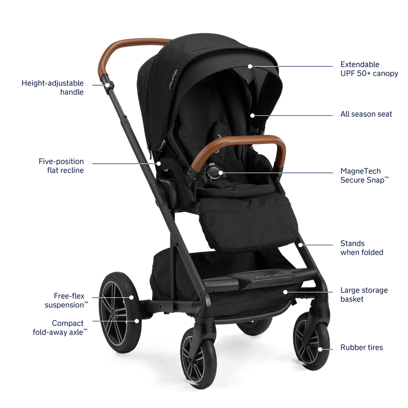 nuna max stroller Nuna MIXX Next Stroller and PIPA Urbn Car Seat Travel System
