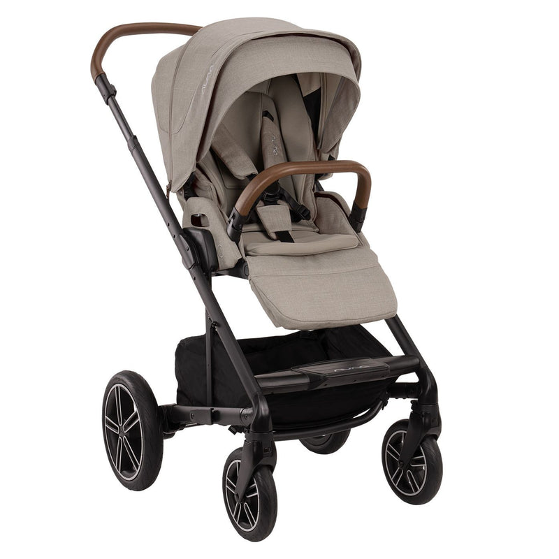 does nuna have a bassinet stroller Nuna MIXX Next Stroller with Magnetic Buckle, Monterey