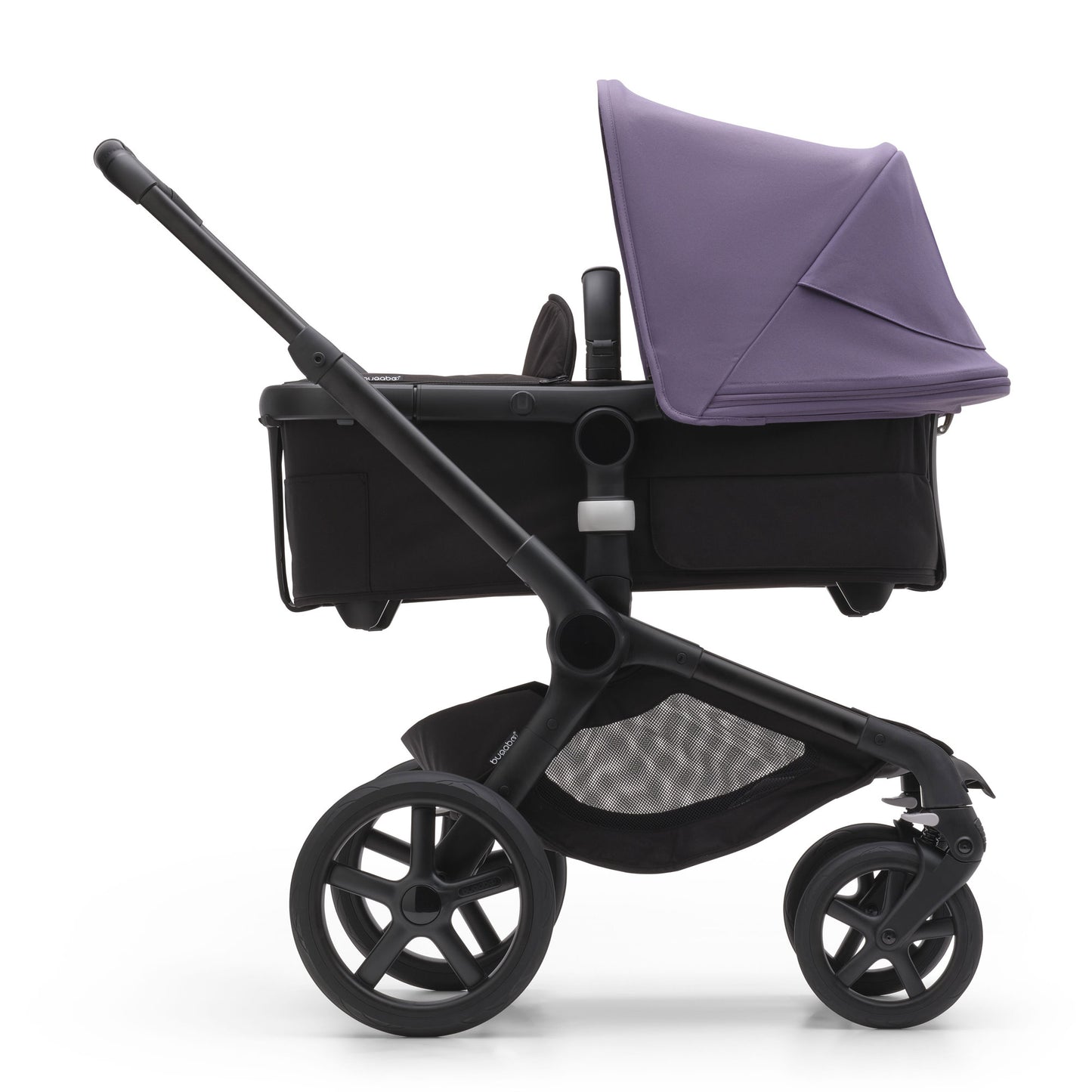 Bugaboo Fox 5 Complete Stroller in bassinet mode - Astro Purple