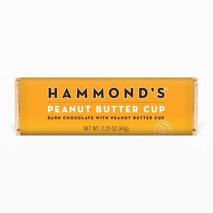 Hammond's Candies Dark Chocolate Candy Bar 2.25oz - Peanut Butter Cup