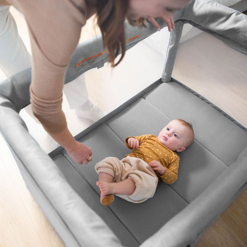 uppababy remi mattress size UPPAbaby Remi Travel Playard, Jake/Charcoal