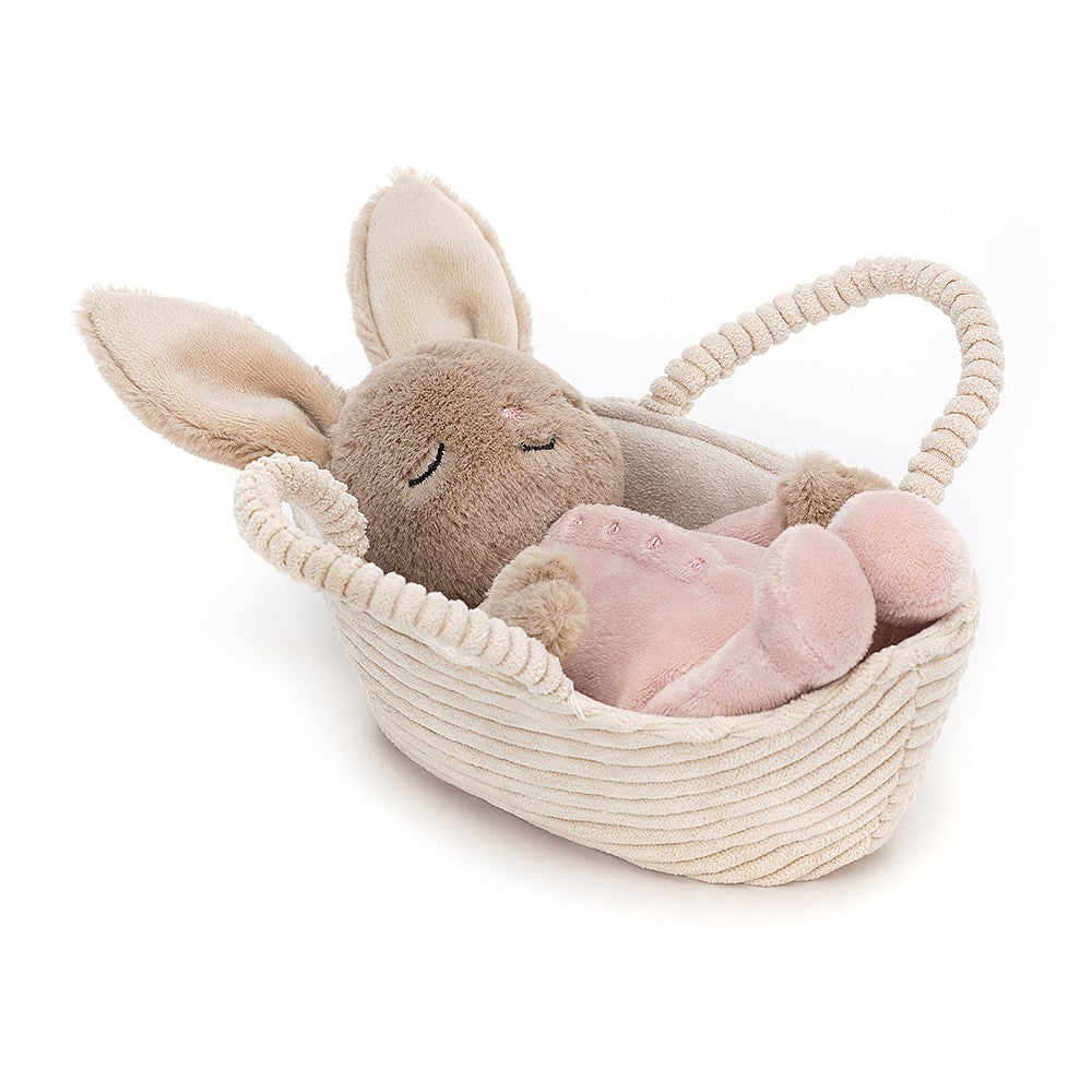 Jellycat Rock-A-Bye Bunny with Cradle