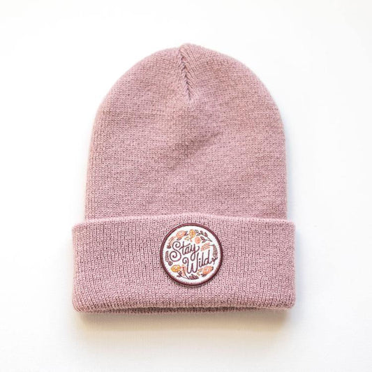 Seaslope Stay Wild Beanie - Rose