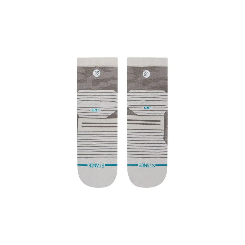 Stance Adult Quarter Socks - Klicks - Dark Grey