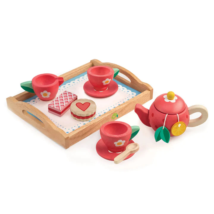 Tender Leaf Toys Tea Tray Set