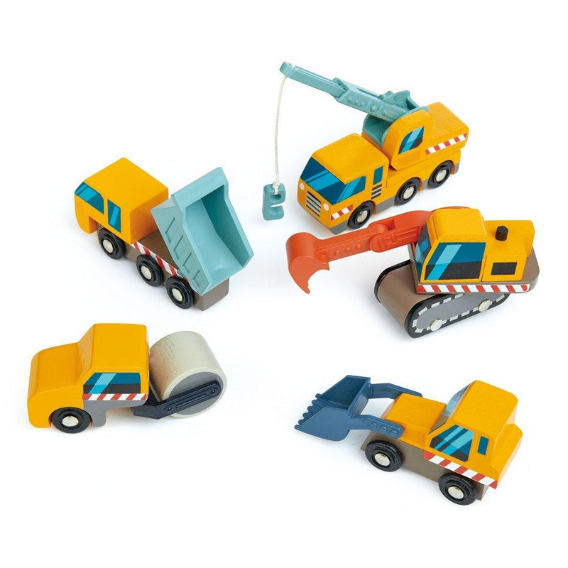 Tender Leaf Toys Construction Site Vehicles