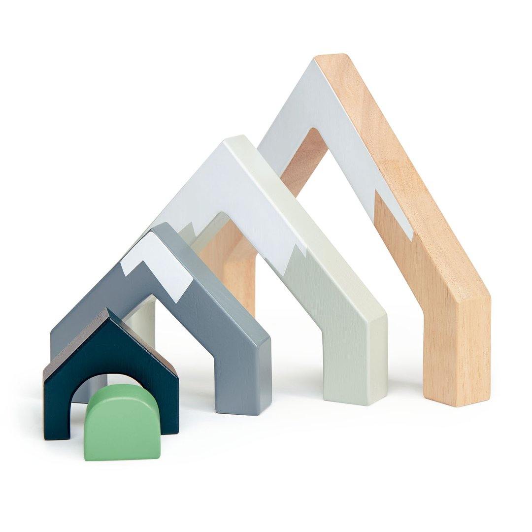 Tender Leaf Toys Mountain Pass Stack Puzzle