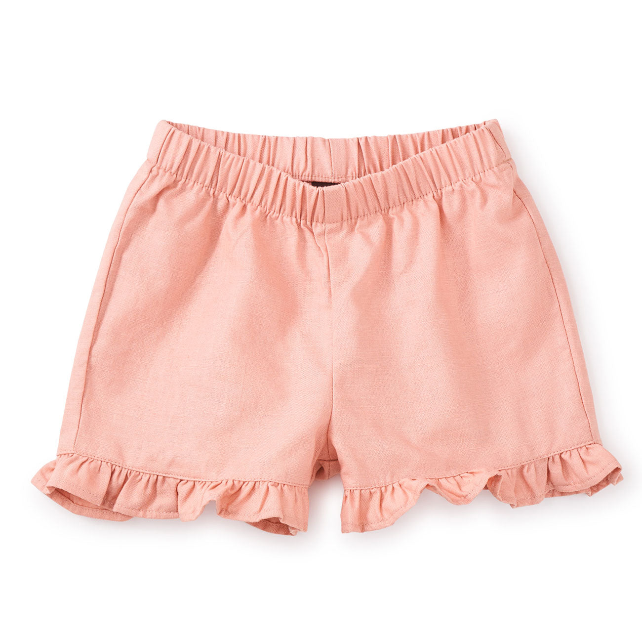 Tea Collection Ruffle Hem Shorts - Cameo Pink