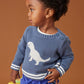 Tea Collection Baby Dino Sweater - Triumph 