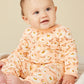 Tea Collection Front Snap Baby Romper - Anemone Floral 