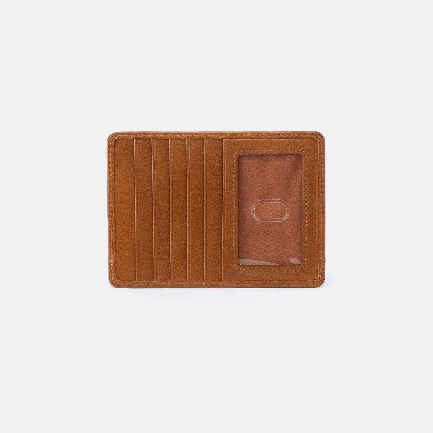 Hobo Bags Euro Slide Card Case - Polished Leather - Truffle