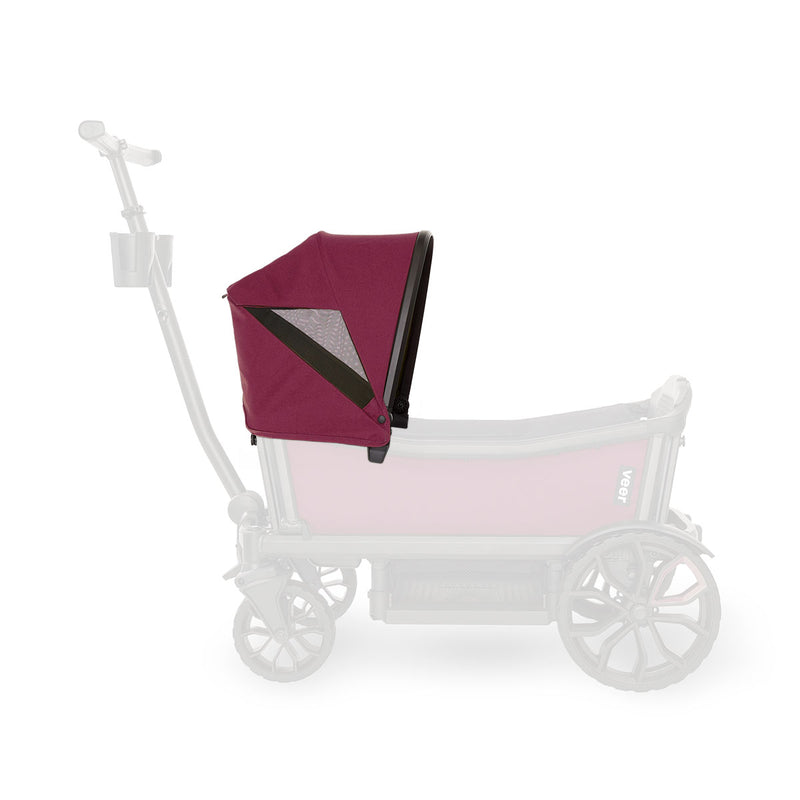 Veer Cruiser XL Retractable Canopy - Pink Agate