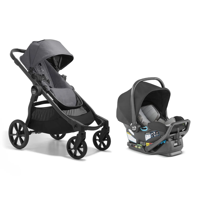how to close city select double stroller Baby Jogger City Select 2 Travel System
